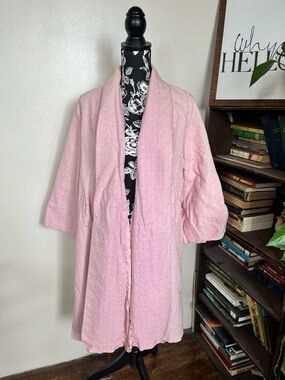 1950s swing coat vintage light pink